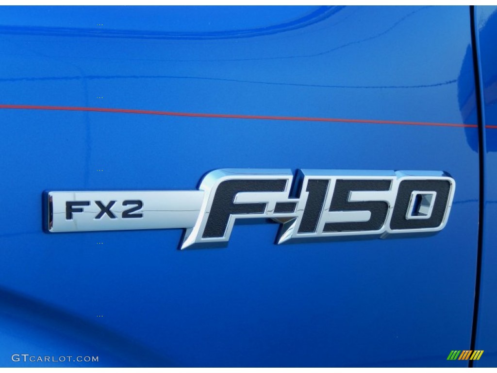 2013 F150 FX2 SuperCrew - Blue Flame Metallic / Black photo #5