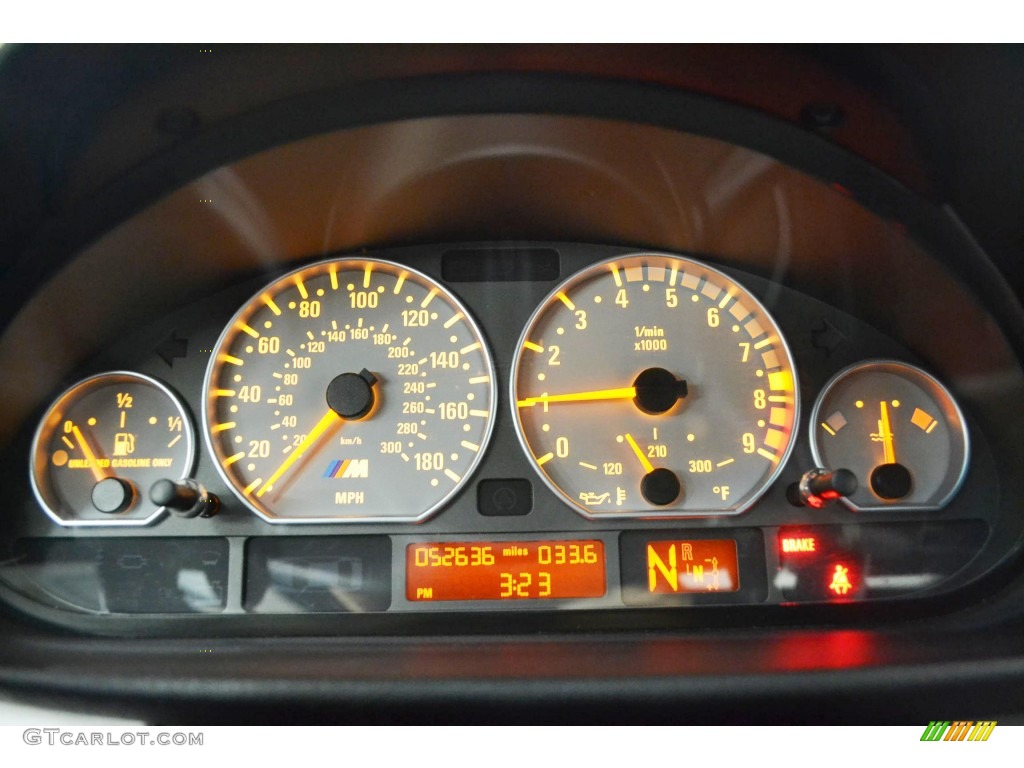 2004 BMW M3 Convertible Gauges Photo #84700670