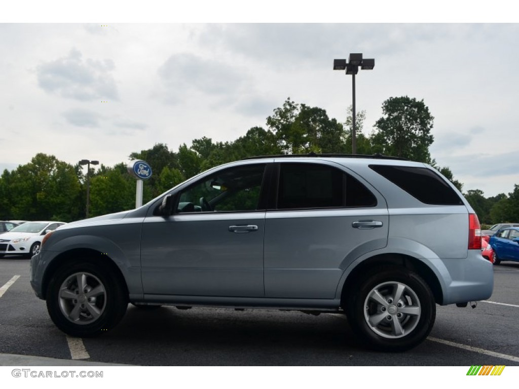 2007 Sorento LX - Ice Blue / Black photo #5