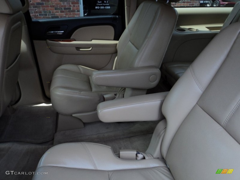 2008 Suburban 1500 LTZ 4x4 - Black / Light Cashmere/Ebony photo #29