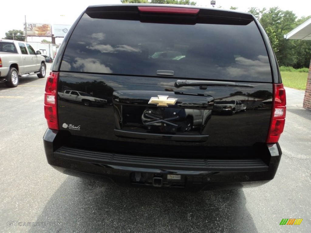 2008 Suburban 1500 LTZ 4x4 - Black / Light Cashmere/Ebony photo #34