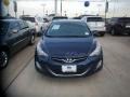 2012 Indigo Night Blue Hyundai Elantra GLS  photo #3