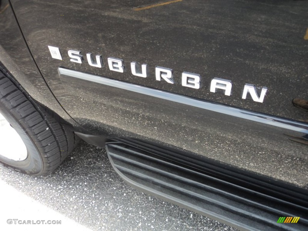 2008 Suburban 1500 LTZ 4x4 - Black / Light Cashmere/Ebony photo #40