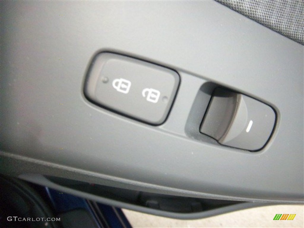 2012 Elantra GLS - Indigo Night Blue / Gray photo #14