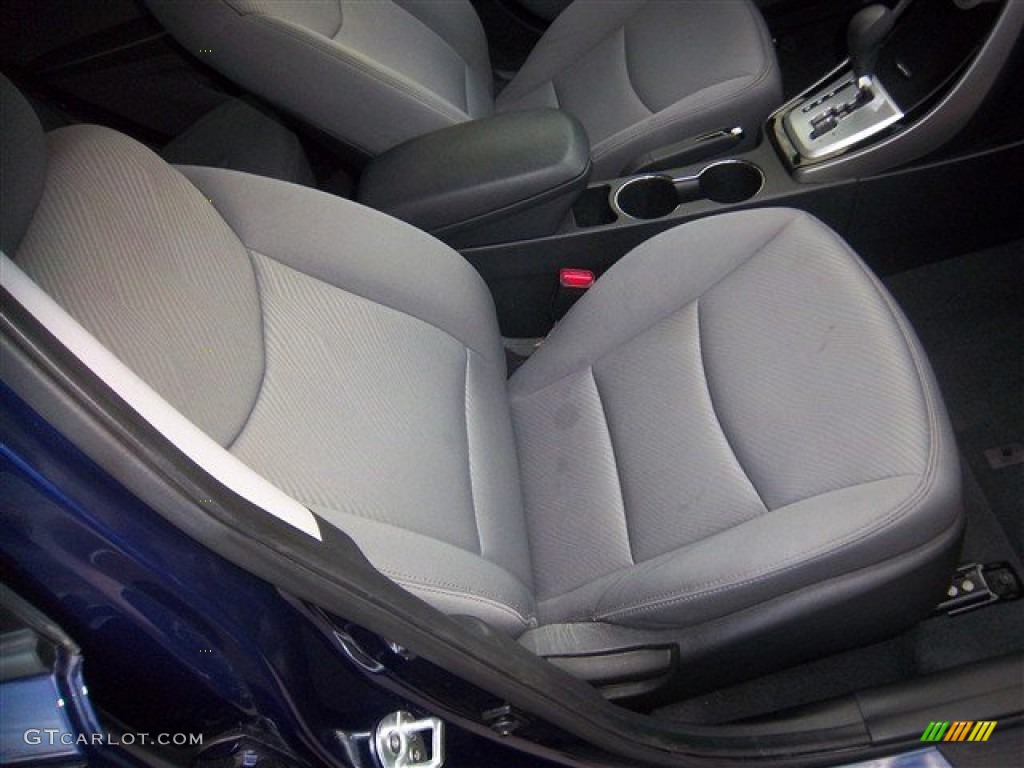2012 Elantra GLS - Indigo Night Blue / Gray photo #16