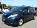 2011 South Pacific Blue Pearl Toyota Sienna LE  photo #3