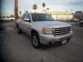 2012 Quicksilver Metallic GMC Sierra 1500 SLE Crew Cab 4x4  photo #2