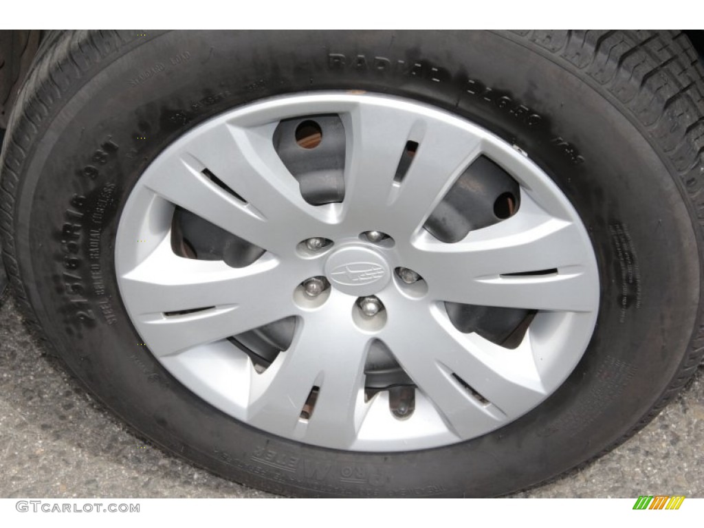 2009 Forester 2.5 X - Dark Gray Metallic / Platinum photo #18