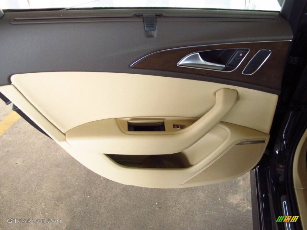 2014 A6 3.0T quattro Sedan - Oolong Gray Metallic / Velvet Beige photo #10