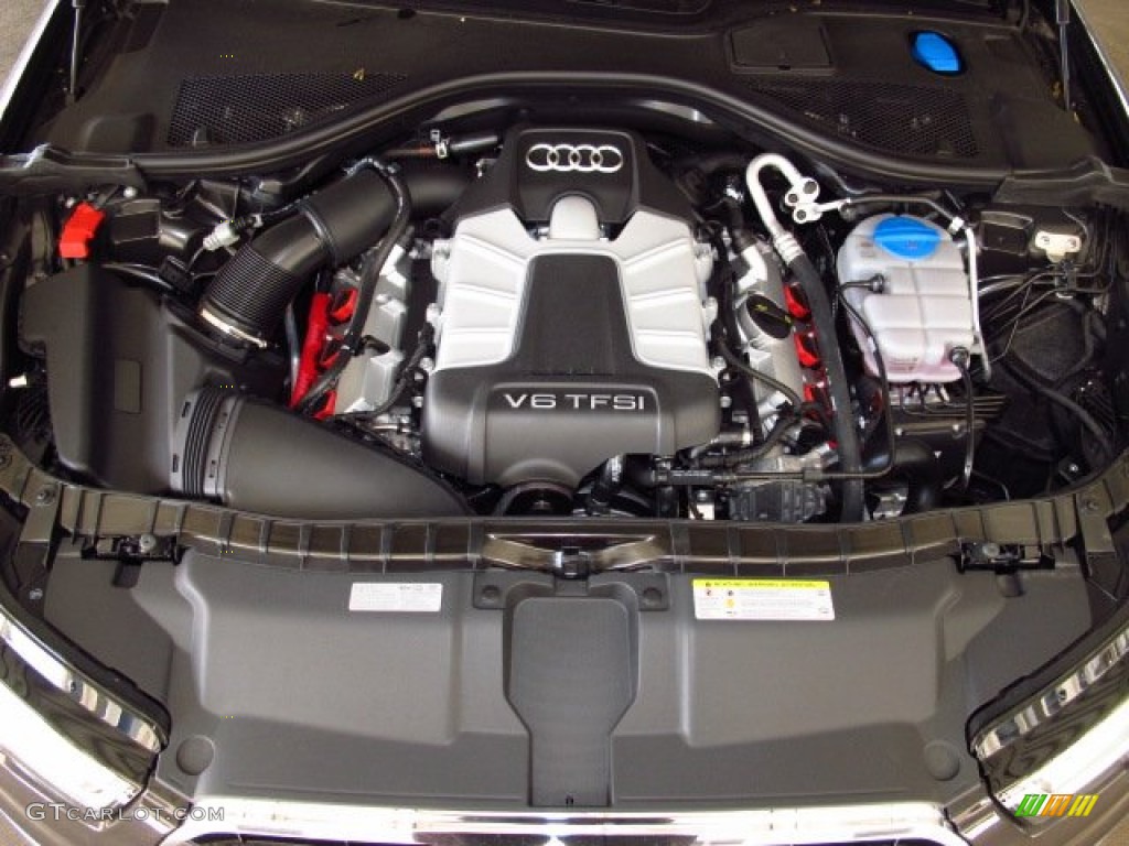 2014 A6 3.0T quattro Sedan - Oolong Gray Metallic / Velvet Beige photo #28
