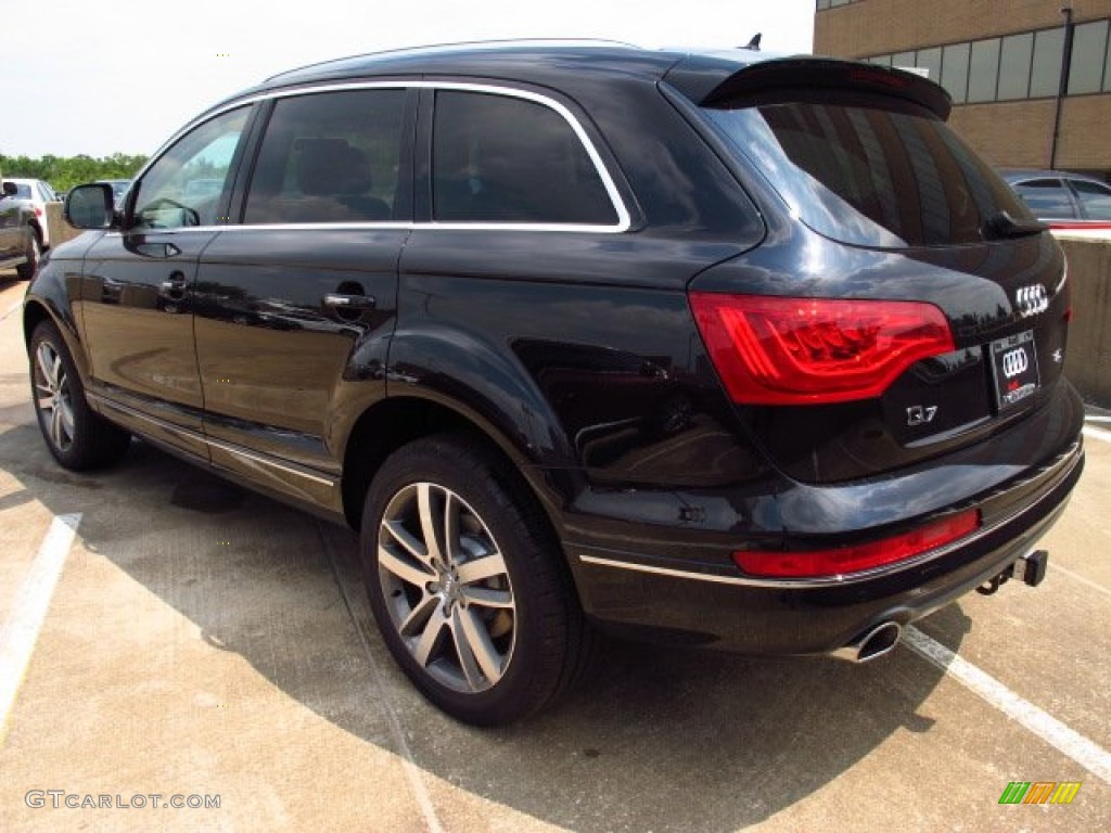 Orca Black Metallic 2014 Audi Q7 3.0 TFSI quattro Exterior Photo #84704546