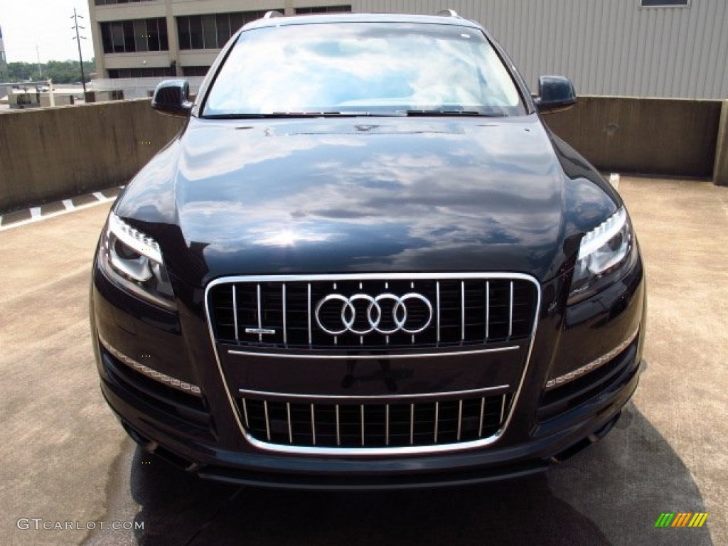 Orca Black Metallic 2014 Audi Q7 3.0 TFSI quattro Exterior Photo #84704579