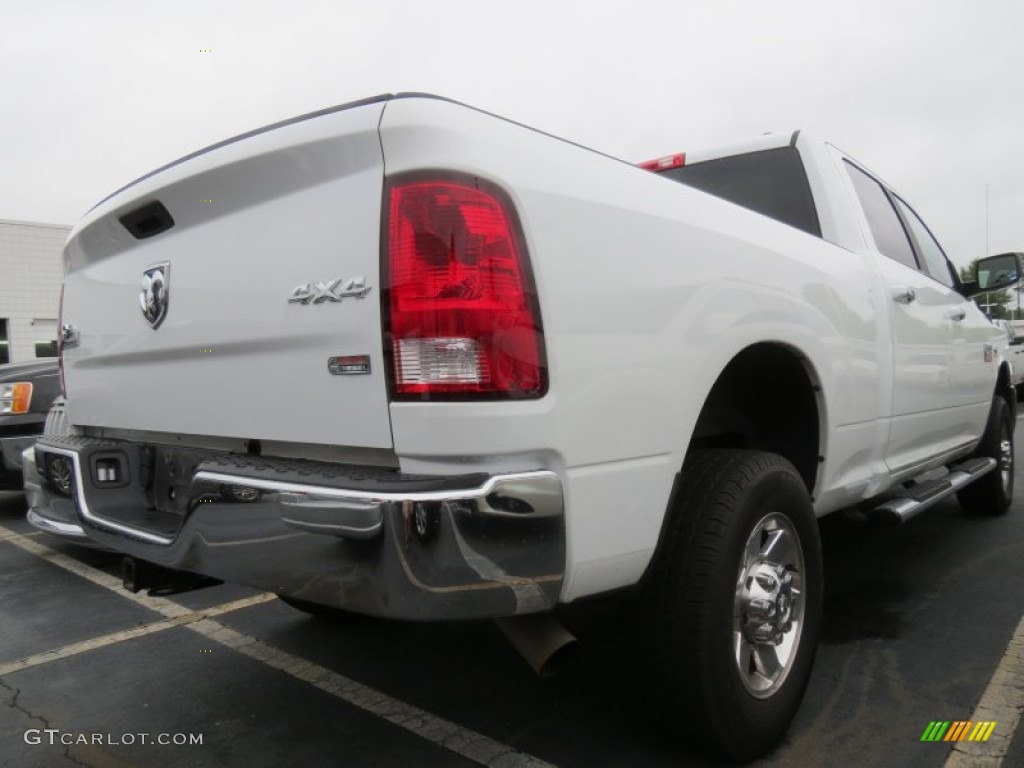 2012 Ram 2500 HD Big Horn Crew Cab 4x4 - Bright White / Dark Slate/Medium Graystone photo #3