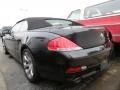 2006 Black Sapphire Metallic BMW 6 Series 650i Convertible  photo #2