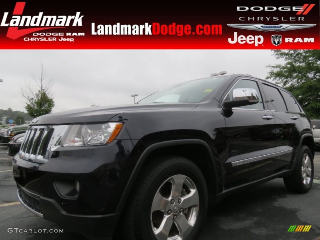 2011 Grand Cherokee Limited - Blackberry Pearl / Black photo #1