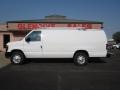 2010 Oxford White Ford E Series Van E250 Cargo Extended  photo #2