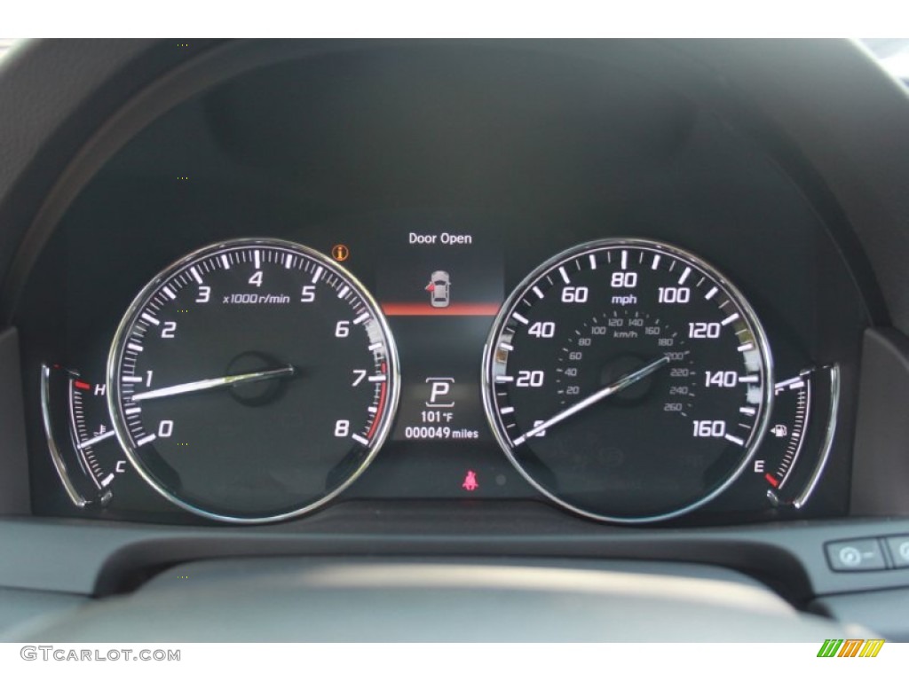 2014 Acura RLX Advance Package Gauges Photo #84706037