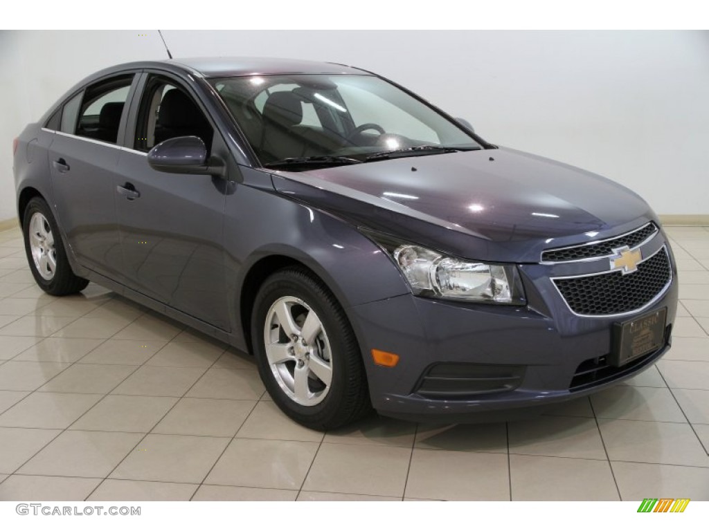 2013 Cruze LT - Atlantis Blue Metallic / Jet Black photo #1