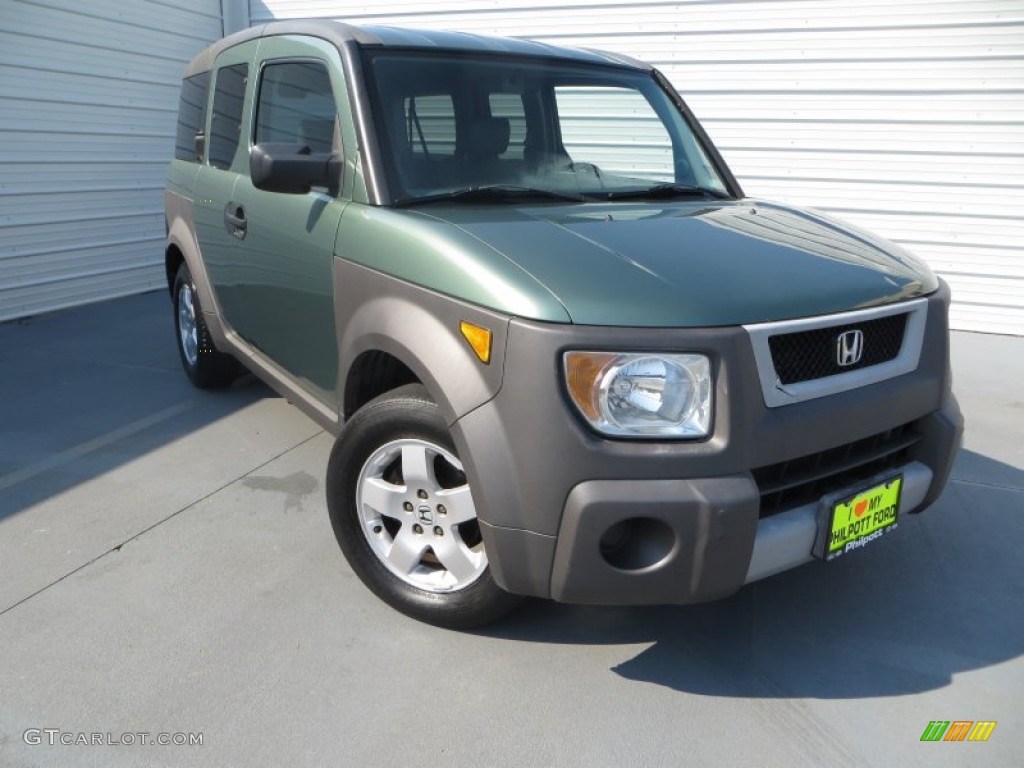 2003 Element EX - Galapagos Green Metallic / Gray photo #2