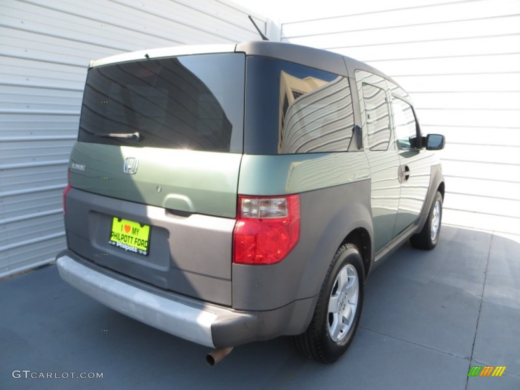 2003 Element EX - Galapagos Green Metallic / Gray photo #4