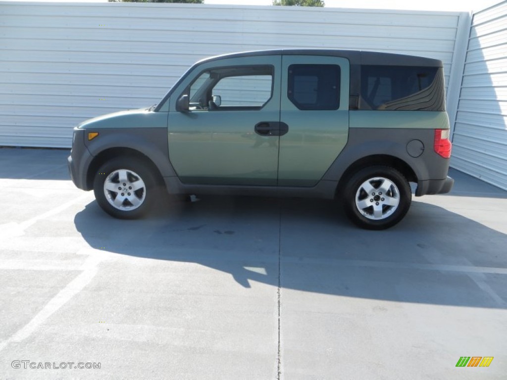 2003 Element EX - Galapagos Green Metallic / Gray photo #6