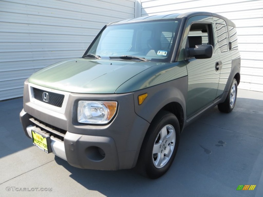 2003 Element EX - Galapagos Green Metallic / Gray photo #7