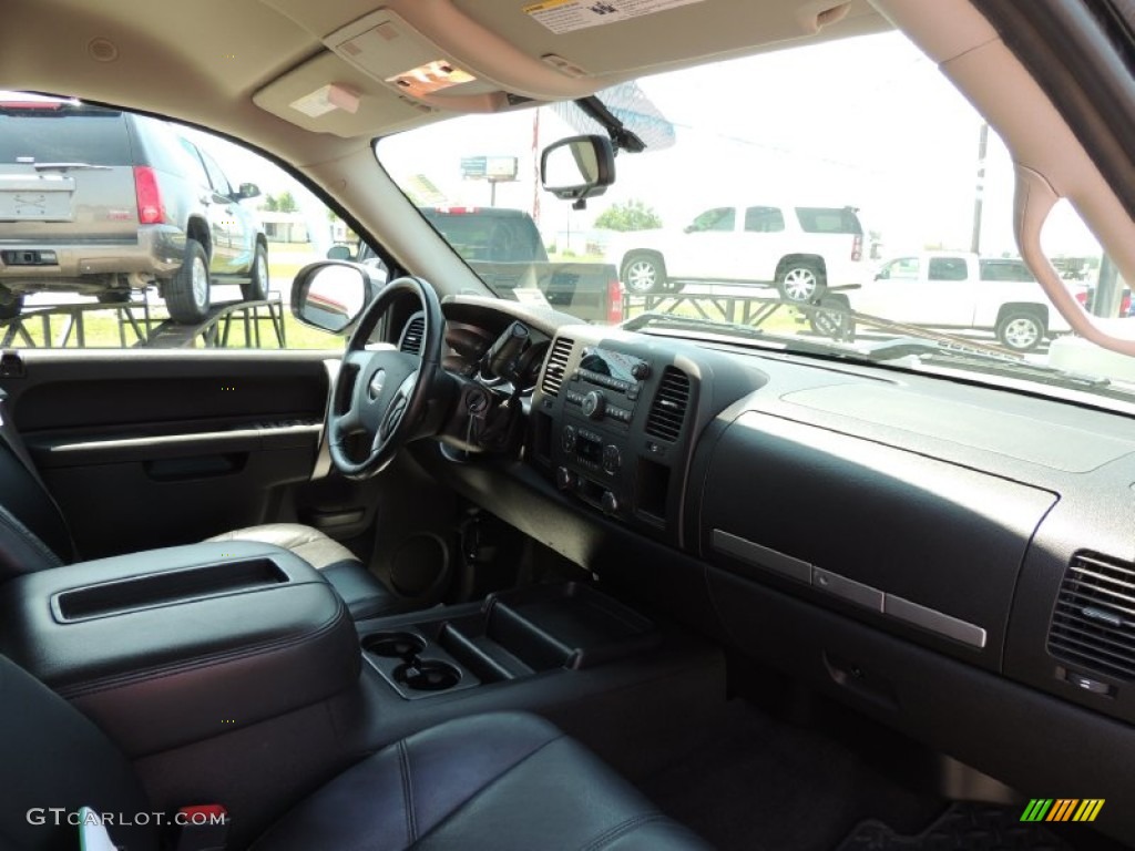 2010 Sierra 1500 SLE Crew Cab - Storm Gray Metallic / Ebony photo #6