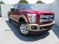 Ruby Red Metallic - F250 Super Duty King Ranch Crew Cab 4x4 Photo No. 1