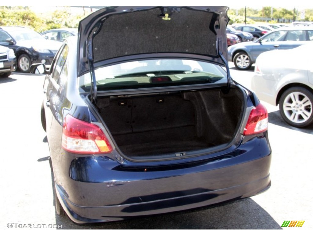2008 Yaris S Sedan - Nautical Blue Metallic / Dark Charcoal photo #8