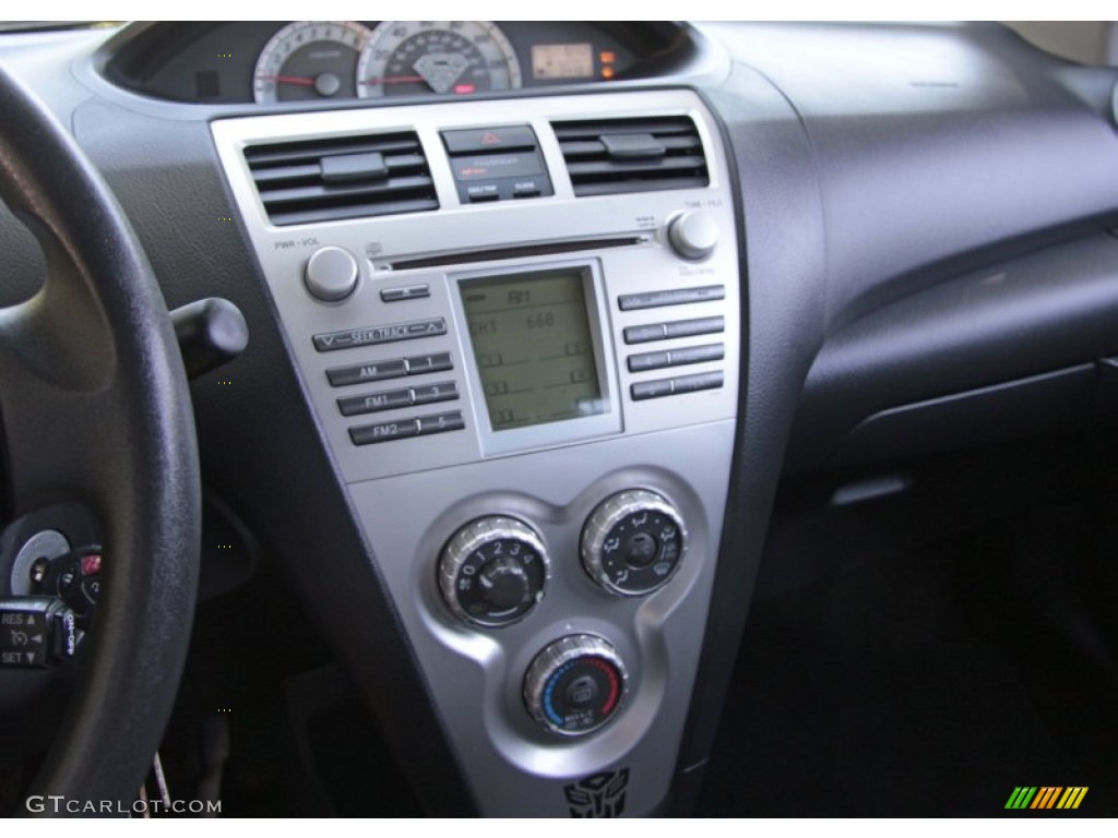 2008 Yaris S Sedan - Nautical Blue Metallic / Dark Charcoal photo #14