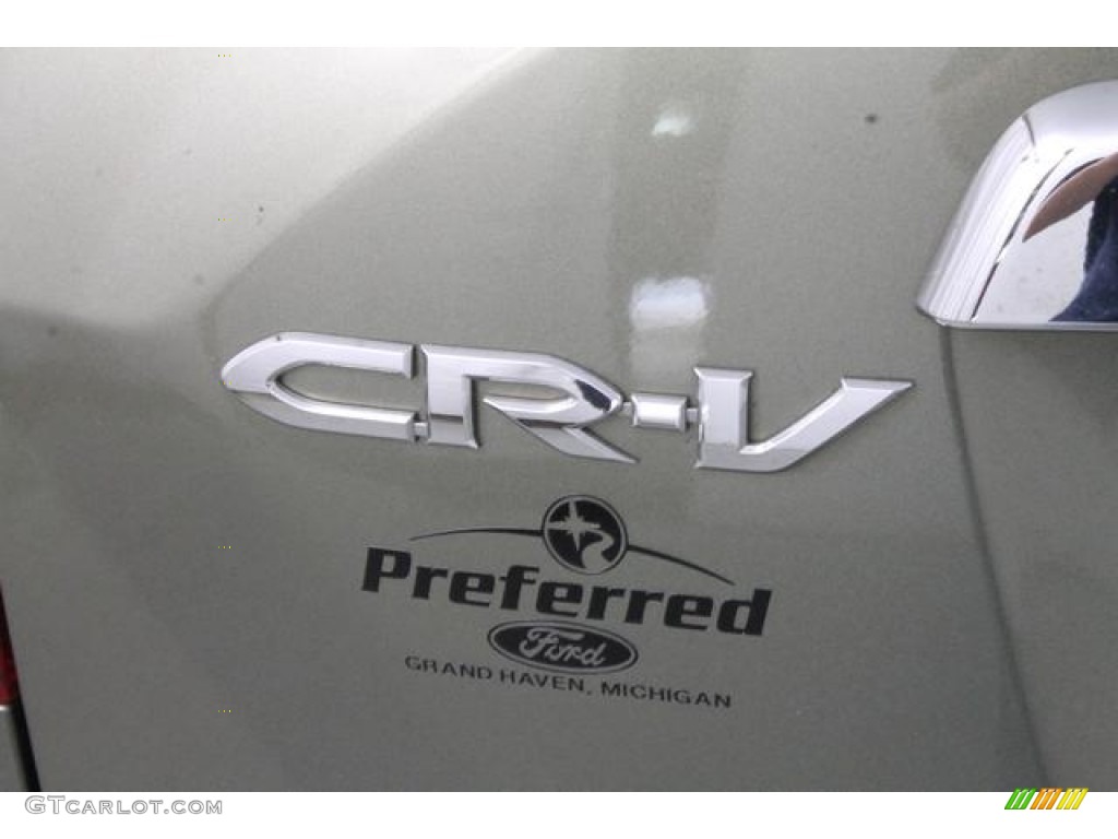 2008 CR-V EX-L 4WD - Green Tea Metallic / Ivory photo #15
