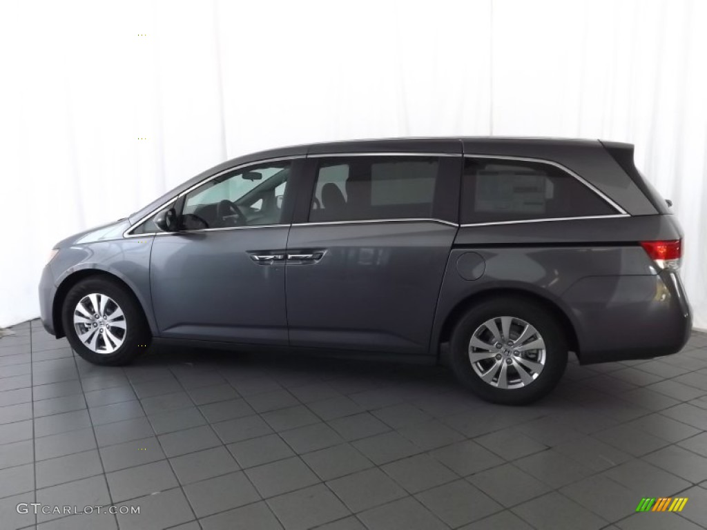 Modern Steel Metallic 2014 Honda Odyssey EX Exterior Photo #84710528