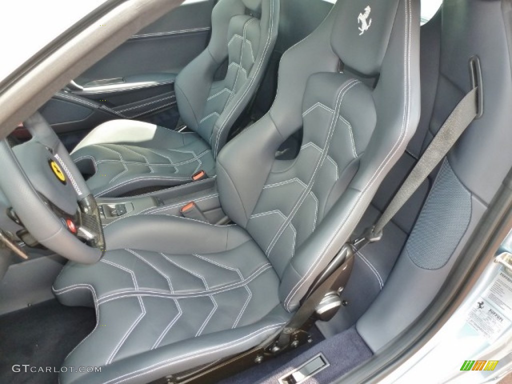 Blu Scuro Interior 2012 Ferrari 458 Italia Photo #84710843