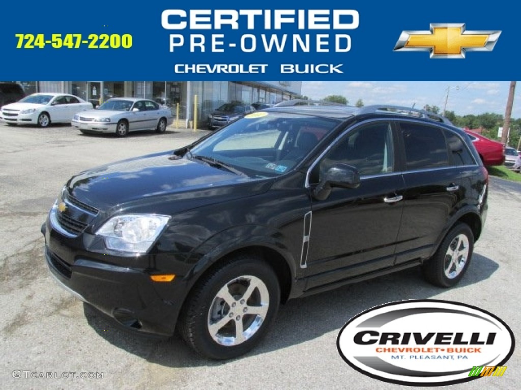 Black Granite Metallic Chevrolet Captiva Sport