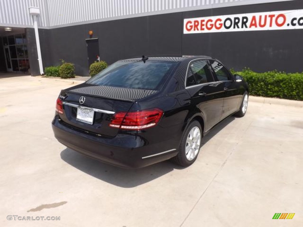 2014 E 350 Sedan - Black / Black photo #3