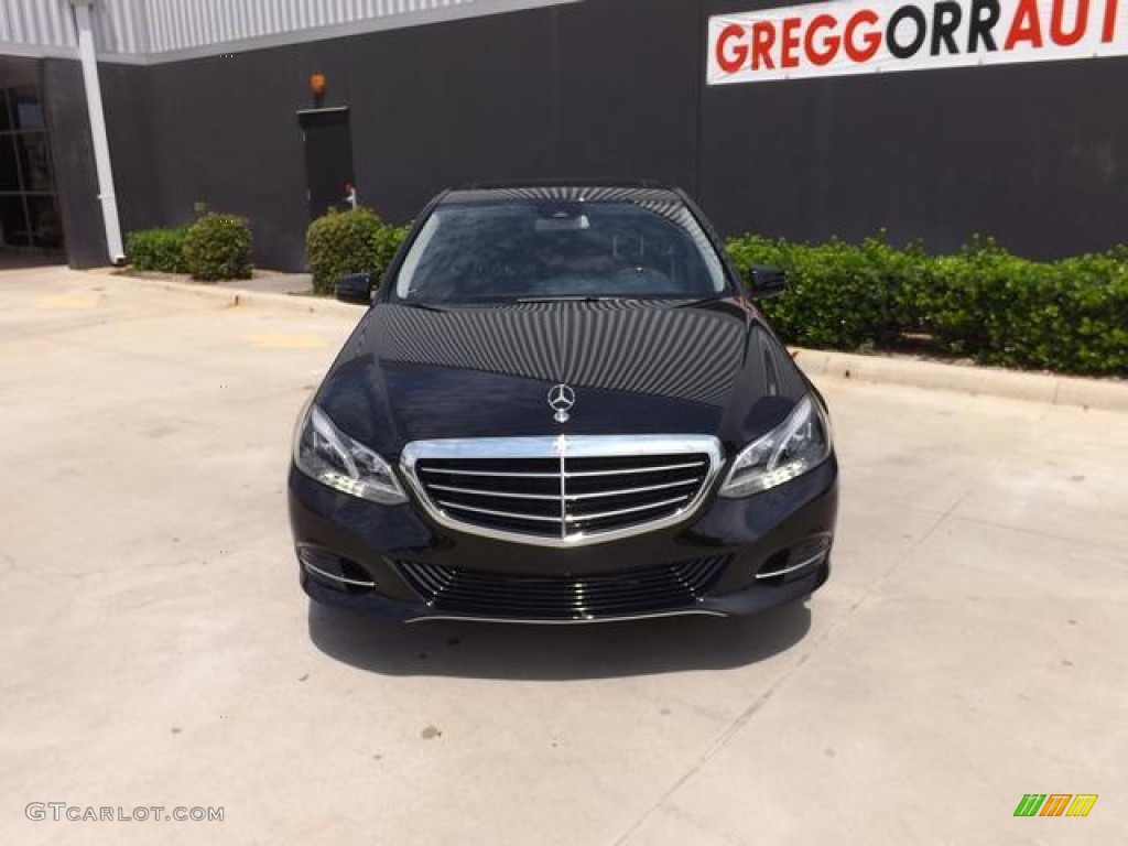 2014 E 350 Sedan - Black / Black photo #7