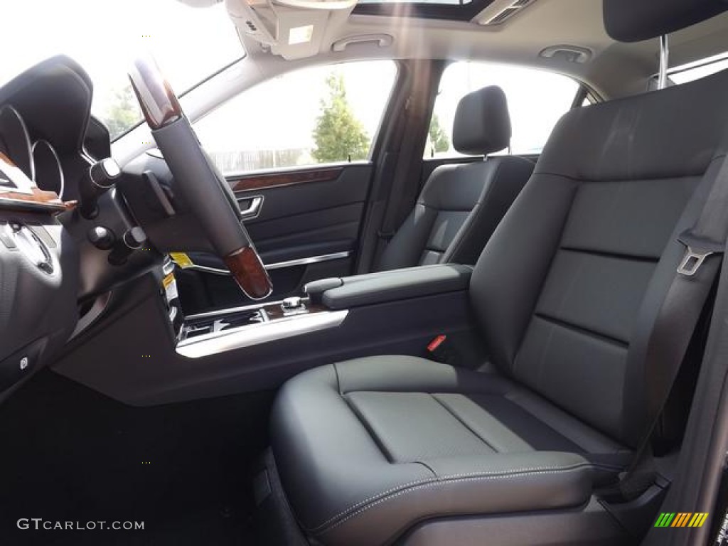 2014 E 350 Sedan - Black / Black photo #22