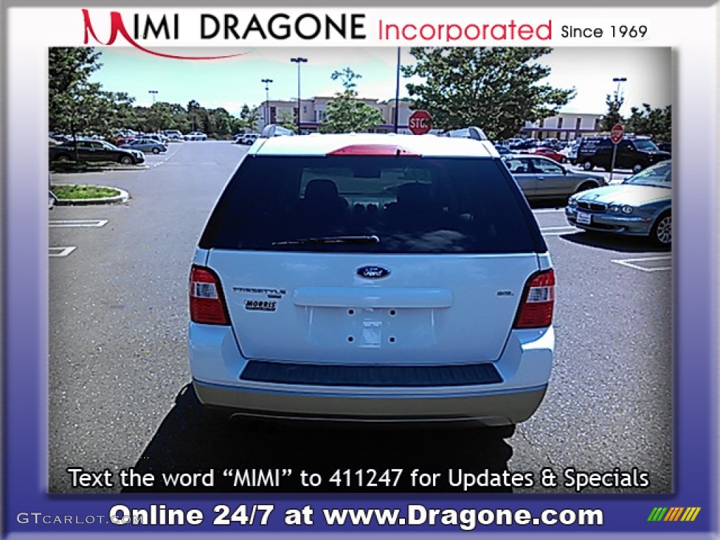 2005 Freestyle SEL AWD - Oxford White / Shale photo #9