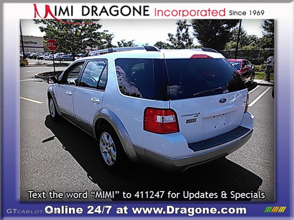 2005 Freestyle SEL AWD - Oxford White / Shale photo #10