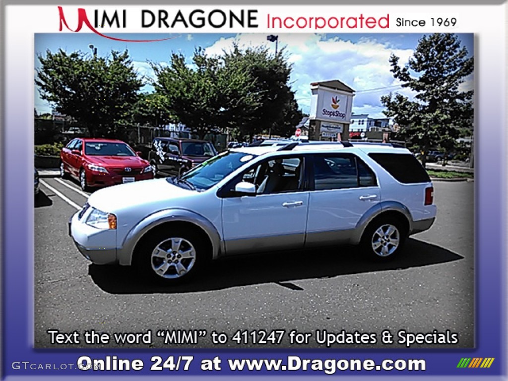 2005 Freestyle SEL AWD - Oxford White / Shale photo #11