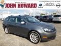 Platinum Gray Metallic 2011 Volkswagen Jetta TDI SportWagen
