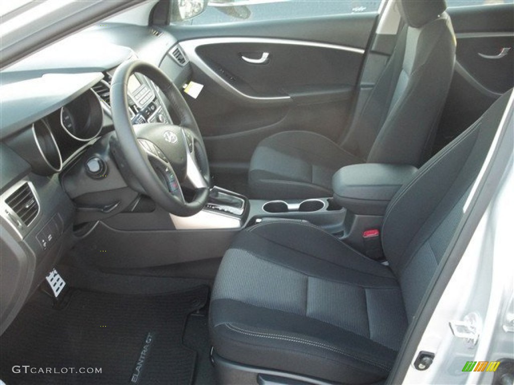 2013 Elantra GT - Silver / Black photo #5