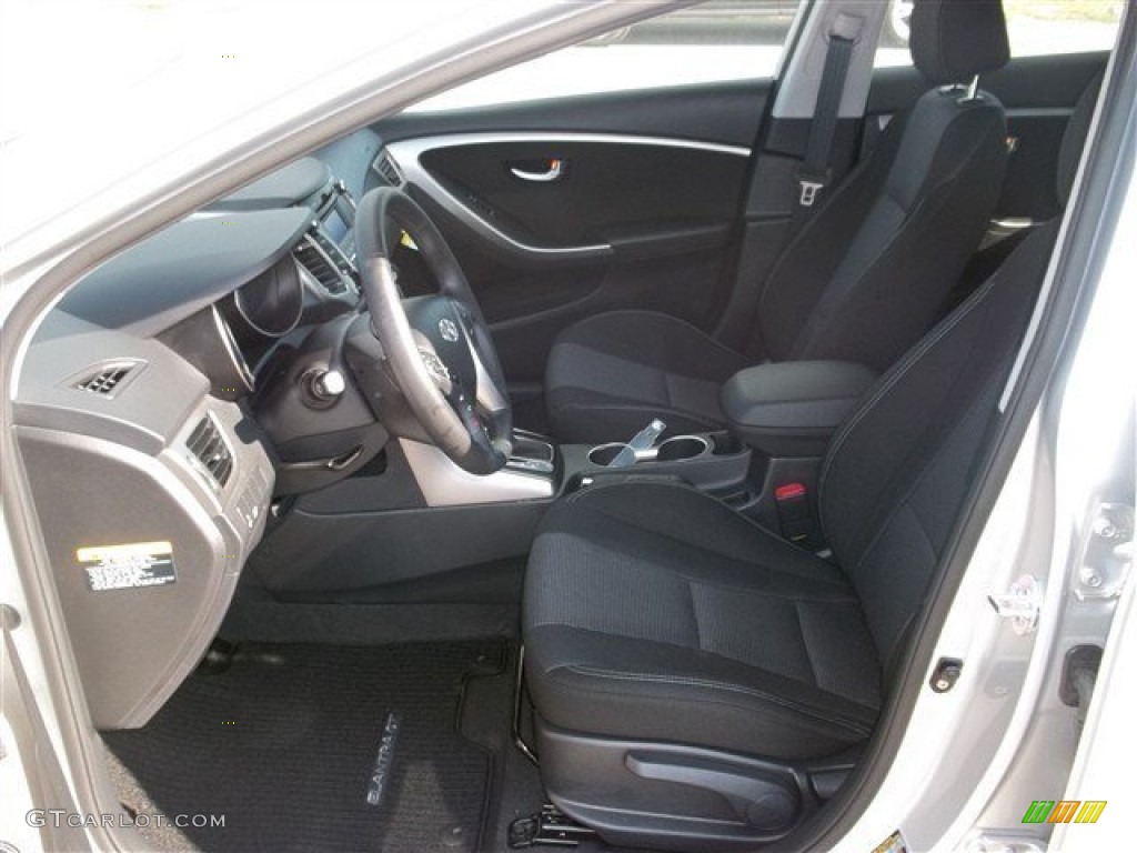 2013 Elantra GT - Silver / Black photo #5