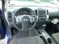 2013 Metallic Blue Nissan Frontier SV V6 King Cab 4x4  photo #14