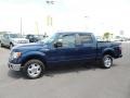 2010 Dark Blue Pearl Metallic Ford F150 XLT SuperCrew  photo #5