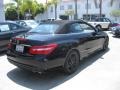 2011 Black Mercedes-Benz E 550 Cabriolet  photo #2