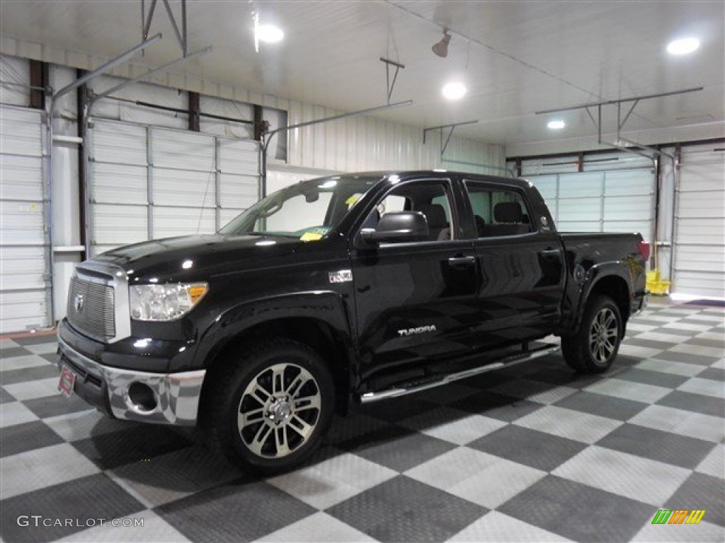 2012 Tundra Texas Edition CrewMax 4x4 - Black / Graphite photo #4