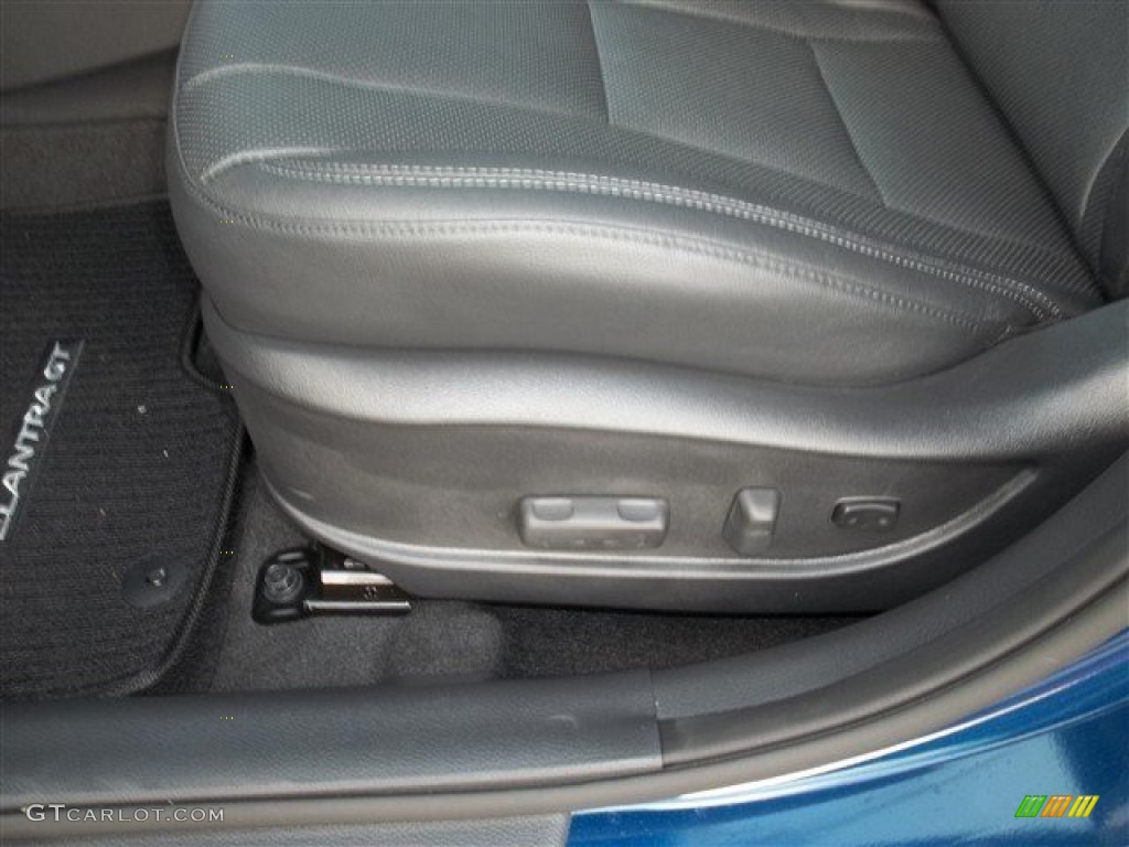 2013 Elantra GT - Atlantic Blue / Black photo #11
