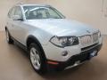 Titanium Silver Metallic 2007 BMW X3 3.0si