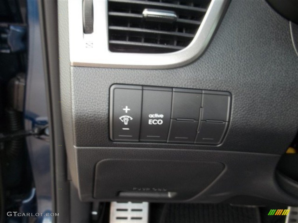 2013 Elantra GT - Atlantic Blue / Black photo #21
